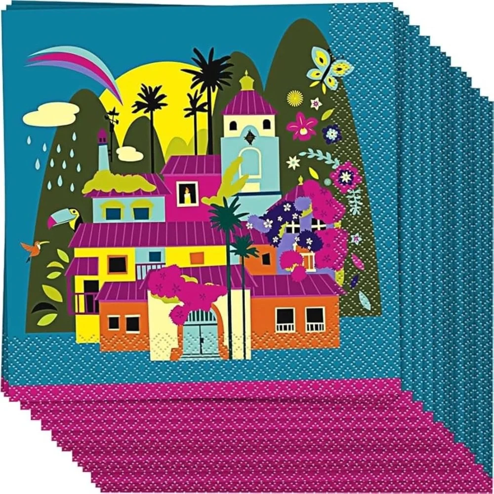 🩶5/$30 Disney’s Encanto Mirabel Luncheon Party Napkins Set of Two 16 Packs NEW